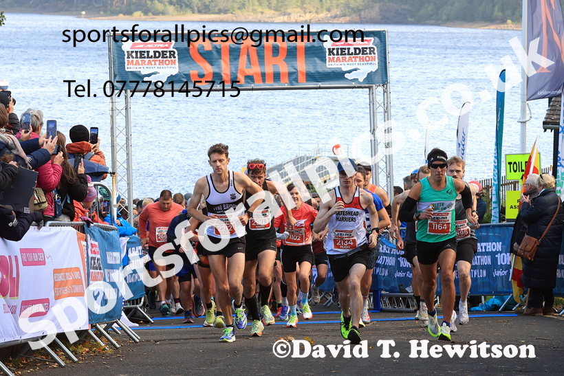 Altra Kielder Marathon, Sunday, October 5th. 2025 Altra Kielder Marathon, Half Marathon and 10k. Photo: David T. Hewitson/Sports for All Pics